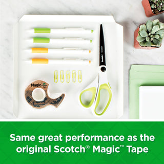 Scotch® Magic Greener Tape 123, 3/4 in x 600 in (19 mm x 15,2 m)