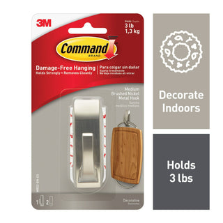 Command Modern Reflections Hook MR02-BN-ES, Medium