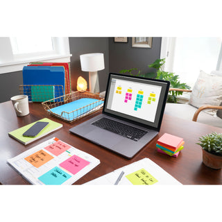 Post-it® Notes 653-4AF, 1 3/8 in x 1 7/8 in (34.9 mm x 47.6 mm)