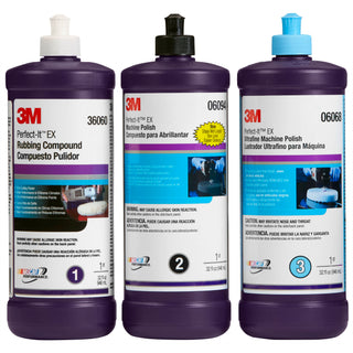 3M Perfect-It EX Ultrafine Machine Polish, 06068, 1 qt (32 fl oz/946mL)