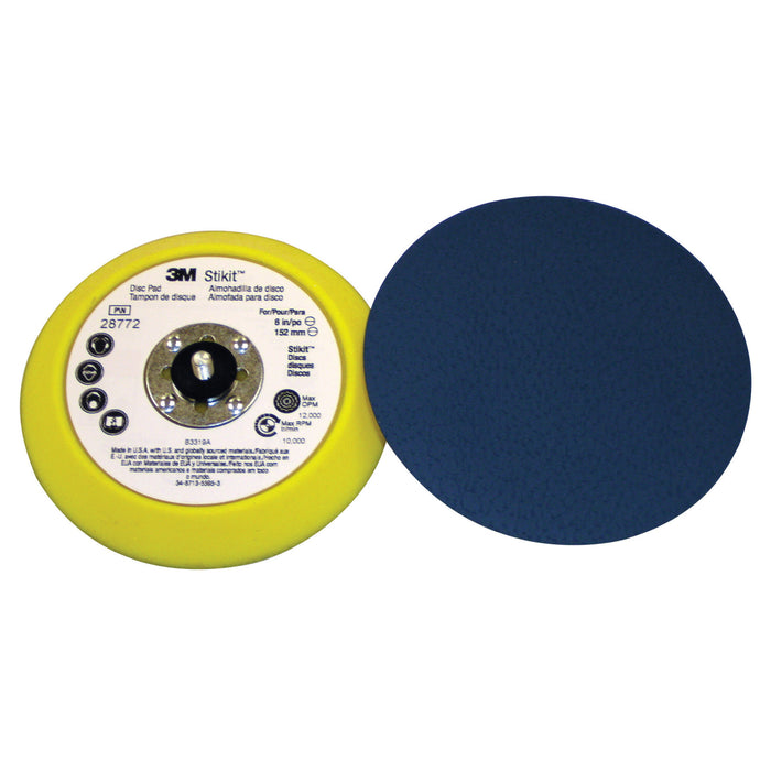 3M Stikit Disc Pad 28772, 6 in x 3/4 in 5/16-24 External
