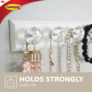 Command Jewelry and Scarf Rack HOM-18CR-ES