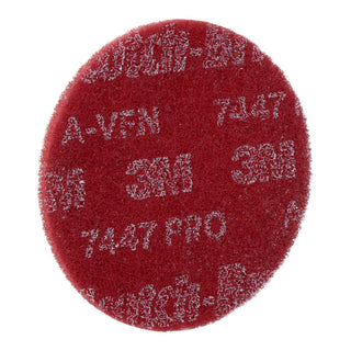Scotch-Brite 7447 PRO Disc, PO-DC, A/O Very Fine, 5 in x NH