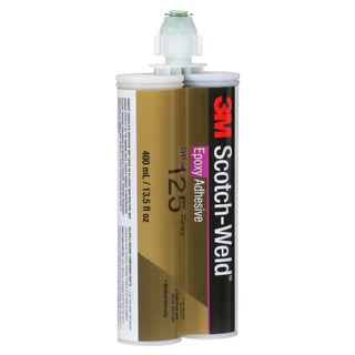 3M Scotch-Weld Epoxy Adhesive DP125, Gray, 400 mL Duo-Pak