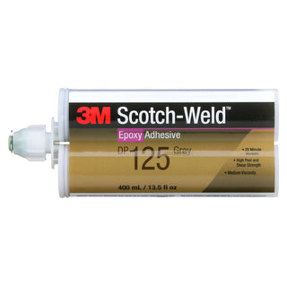 3M Scotch-Weld Epoxy Adhesive DP125, Gray, 400 mL Duo-Pak