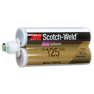 3M Scotch-Weld Epoxy Adhesive DP125, Gray, 400 mL Duo-Pak