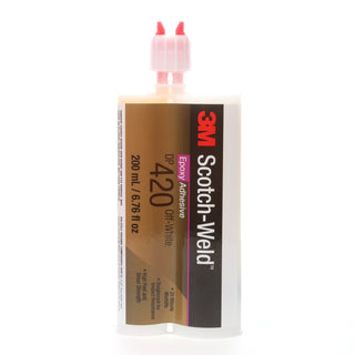 3M Scotch-Weld Epoxy Adhesive DP420, Off-White, 200 mL Duo-Pak