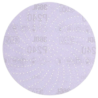 3M Xtract Film Disc 360L, 20799, P240 3MIL, 6 in, 100/Carton