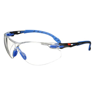 3M Solus 1000-Series Safety Glasses S1101SGAF, Black/Blue