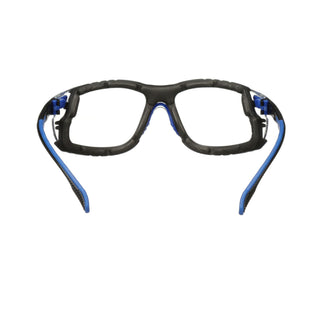 3M Solus Safety Glasses 1000-Series S1101SGAF-KT, Kit, Foam, Strap,
Black/Blue