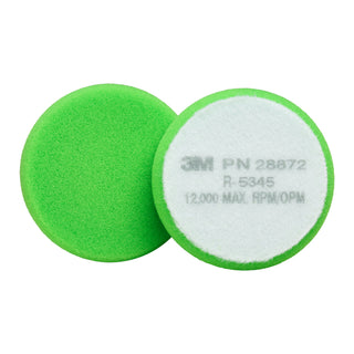 3M Finesse-it Advanced Foam Buffing Pad, 28872, 3-1/2 in, Green