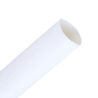 3M Heat Shrink Thin-Wall Tubing FP-301-1/2-48"-White-100 Pcs, 48 inLength sticks