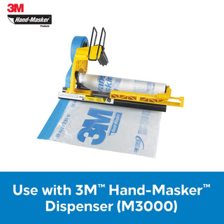 3M Hand-Masker Contractor's Plastic CP6, 6 ft x 90 ft x 0.00035 in,