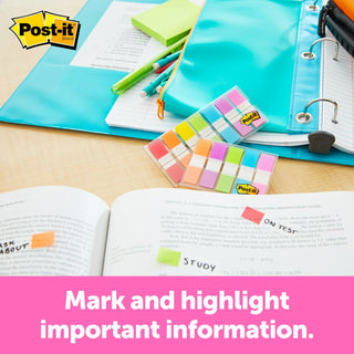 Post-it® Flags 683-5CB2, .47 In X 1.7 In (11,9 mm X 43,2 mm)