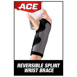 ACE Splint Wrist Brace Reversible 209623, One Size Adjustable