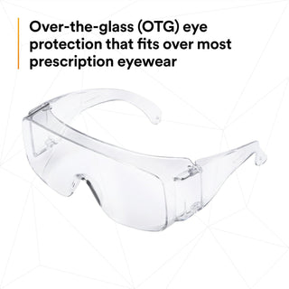 3M Tour-Guard V Protective Eyewear, TGV01-100 Clear, Bulk Pack