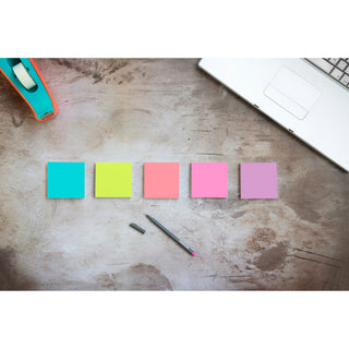 Post-it® Notes 654-15SSMULTI2, 3 in x 3 in (76 mm x 76 mm)