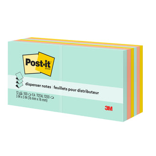 Post-it® Dispenser Pop-up Notes R330-12AP, 3 in x 3 in, Beachside Cafe