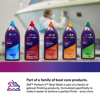 3M Perfect-It Boat Wash, 09035, 1 qt (32 fl oz/946 mL)