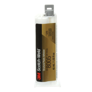 3M Scotch-Weld Structural Plastic Adhesive DP8005, Off-White, 45 mLDuo-Pak