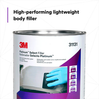 3M Platinum Select Filler, 31131, 1 gal ( 102 fl oz)