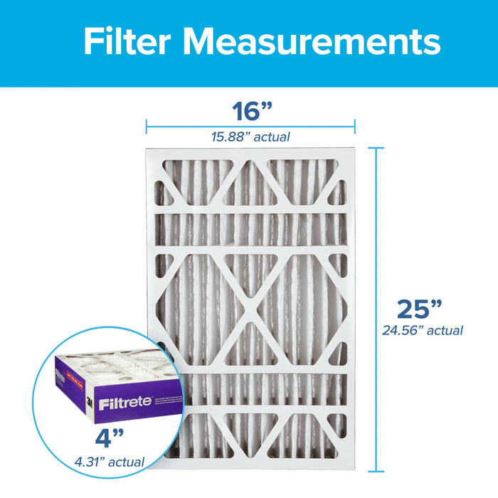 Filtrete Ultra Allergen Reduction Deep Pleat Filter NDP01-4IN-4