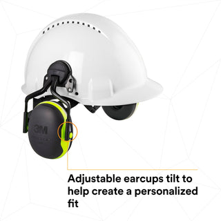 3M PELTOR Hard Hat Attached Electrically Insulated Earmuffs X4P5E