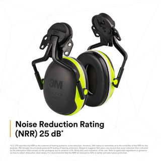 3M PELTOR Hard Hat Attached Electrically Insulated Earmuffs X4P5E