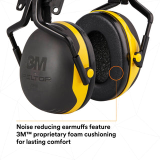 3M PELTOR Hard Hat Attached Electrically Insulated Earmuffs X2P5E