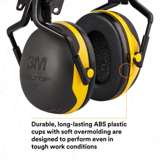 3M PELTOR Hard Hat Attached Electrically Insulated Earmuffs X2P5E