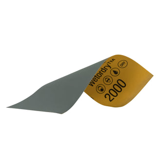 3M Wetordry Sandpaper, 03003, 2000 Grit, 3 2/3 inch x 9 inch