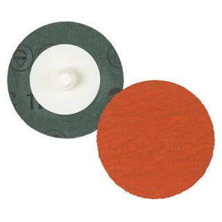 3M Roloc Fibre Disc 787C, 120+, TR, 3 in, Die R300V