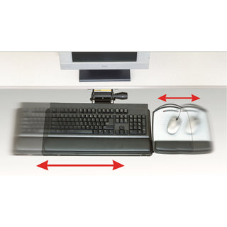 3M Keyboard Platform Adjustable KP200LE, 10.6 in x 26.5 in x 2.0 in