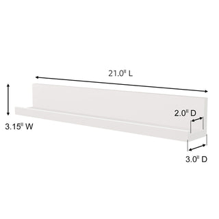 Command Picture Ledge HOM21Q-ES, 1 Ledge, 10 Medium Strips