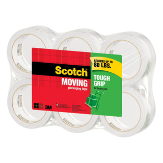 Scotch® Tough Grip Moving Packaging Tape 3500-40-6, 1.88 in x 43.7 yd