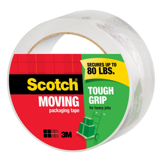 Scotch® Tough Grip Moving Packaging Tape 3500, 1.88 in. x 54.6 yd.