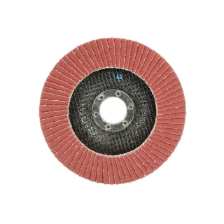 3M Cubitron II Flap Disc 969F, 40+, T27 Quick Change, 4-1/2 in x5/8"-11, Giant