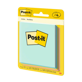 Post-it® Notes 5401, 3 in x 3 in (76 mm x 76 mm), Pastel colors