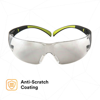 3M SecureFit Protective Eyewear SF410AS, Indoor/Outdoor Mirror Lens