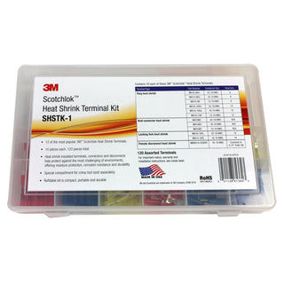 3M Scotchlok Heat Shrink Terminal Kit, SHSTK-1, 120 pieces