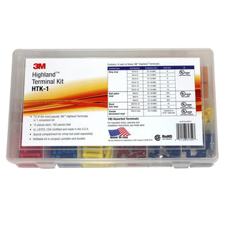 3M Highland Terminal Kit, HTK-1, 180 pieces, refillable kit iscompact