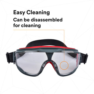 3M GoggleGear 500-Series GG501NSGAF Clear Scotchgard Anti-fog lens