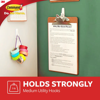 Command Medium Utility Hooks, 17001ES