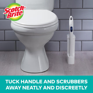 Scotch-Brite® Disposable Toilet Scrubber Cleaning System, 558-SK-4, 4/1