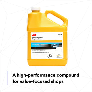 3M Rubbing Compound, 05974, 1 gal (3.78L)