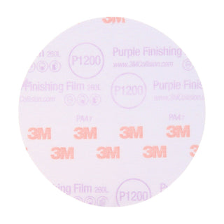 3M Hookit Purple Finishing Film Abrasive Disc 260L, 30668, 6 in,P1200