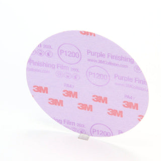 3M Hookit Purple Finishing Film Abrasive Disc 260L, 30668, 6 in,P1200