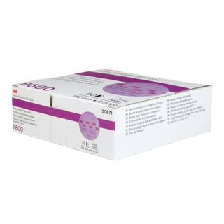 3M Hookit Purple Finishing Film Abrasive Disc 260L, 30671, 6 in, P600