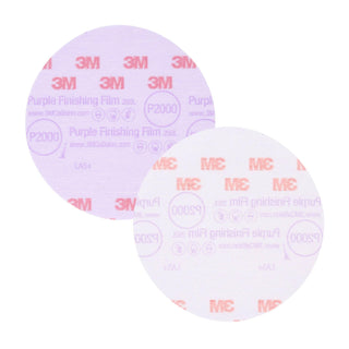 3M Hookit Purple Finishing Film Abrasive Disc 260L, 30666, 6 in,
P2000