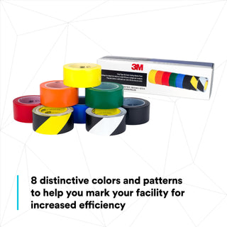 3M Vinyl Tape Safety and 5S Color Coding Pack